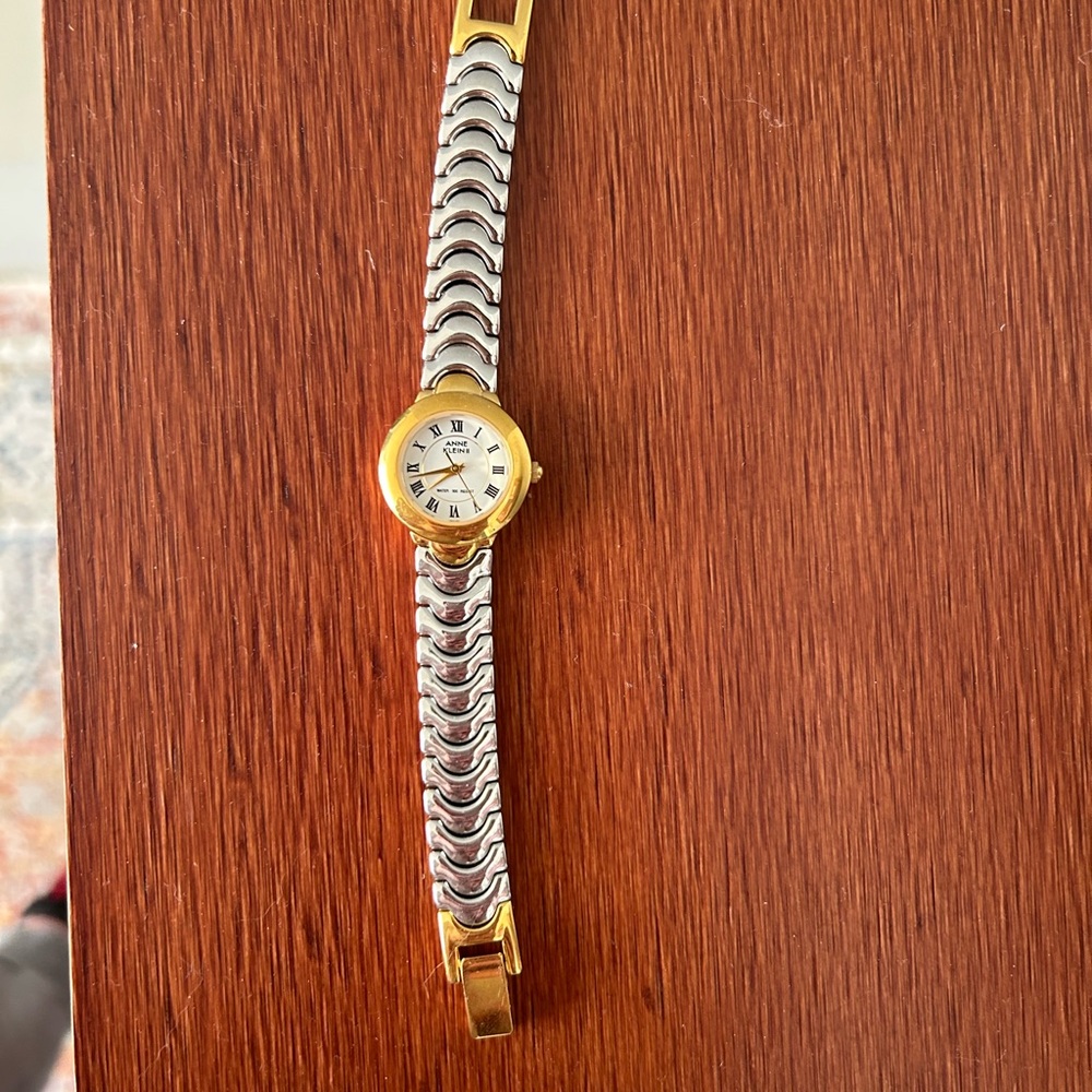 Gold and Silver Women's Watch